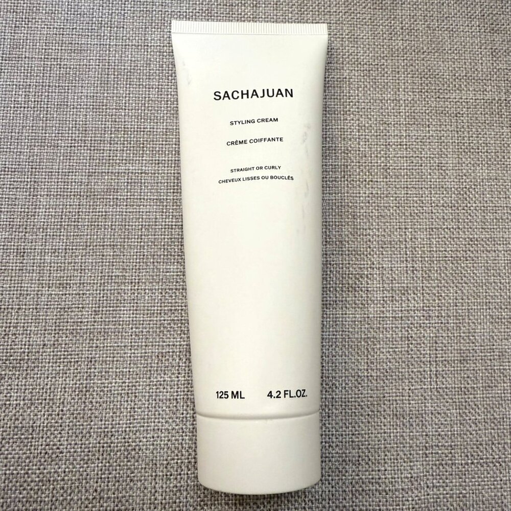 Sachajuan Hair Styling Cream Full Size 4.2 FL Oz For Straight or Curly Hair